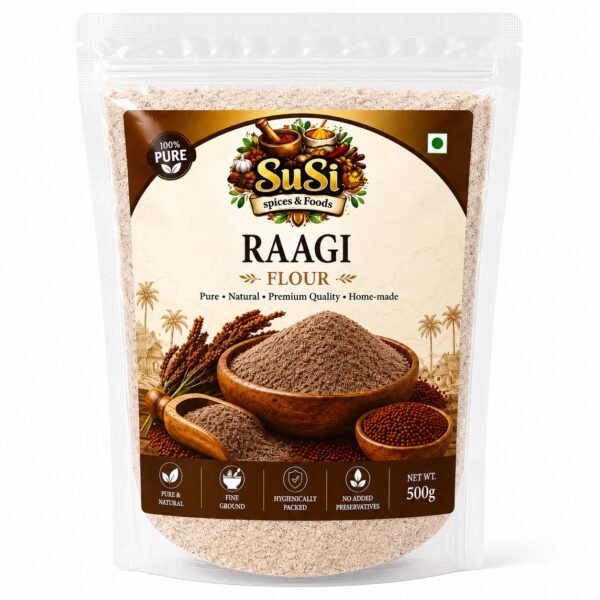 raagi flour 500gms frontside